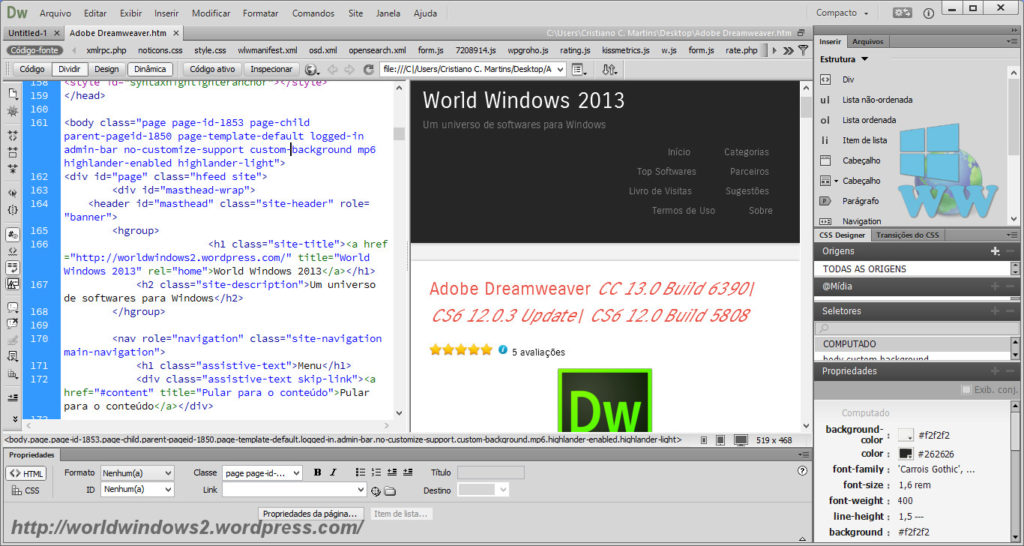 Free Dreamweaver Extensions